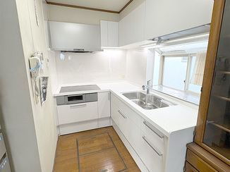 キッチンリフォーム すっきり片付く収納力抜群のキッチン